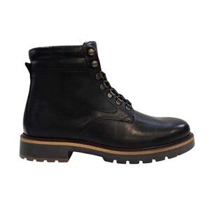 Firetrap Mens Portal Leather Hiking Boots / Dark Brown